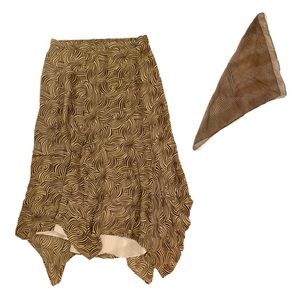 Long Skirt + Head Scarf